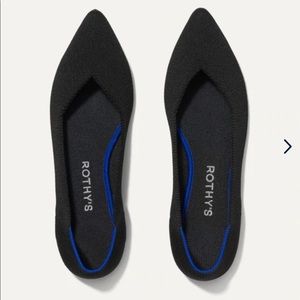 LIKE NEW Rothy’s The Point in Black